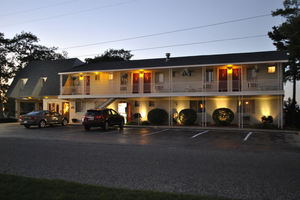 The Motel Exterior.